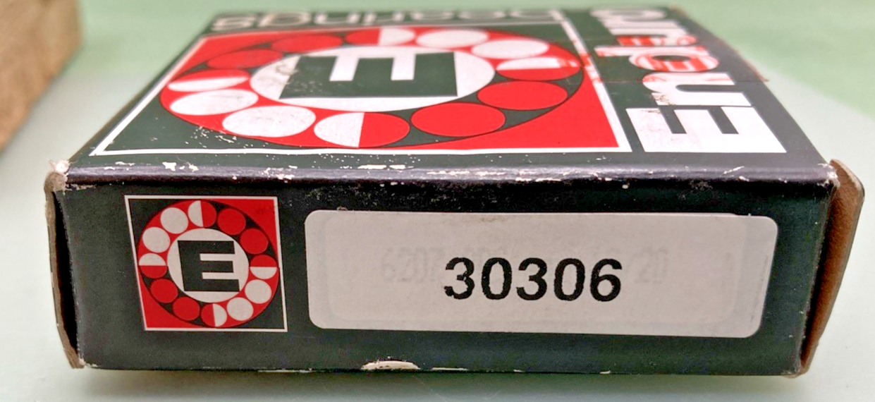 New Genuine Enduro 30306 Tapered Roller Bearing Cone and Cup Assembly
