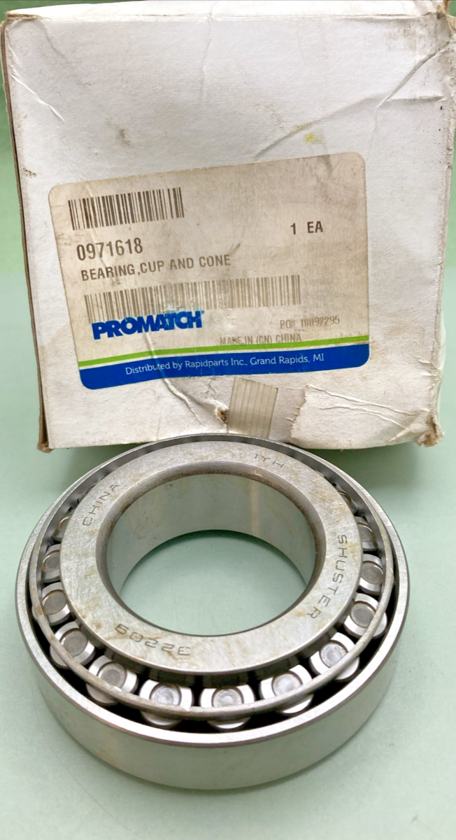 New Genuine Promatch 32209 Tapered Roller Bearing Cone and Cup Assembly