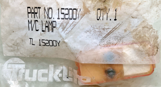 Qty 2 Genuine Truck-Lite 15200Y 15 Series Marker/Clearance Lamp Yellow