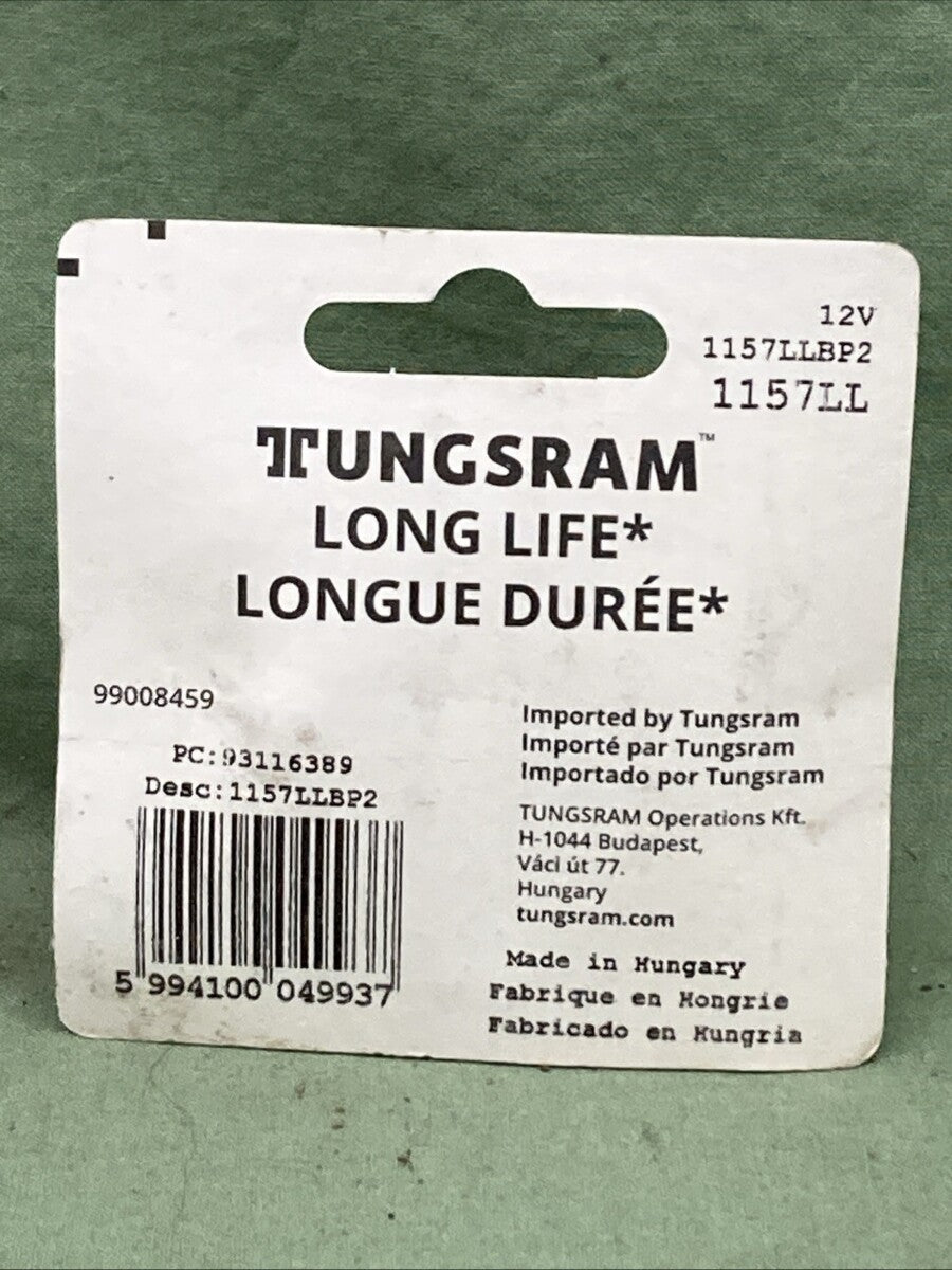 New Genuine Tungsram 1157LL 12V Bulb Set