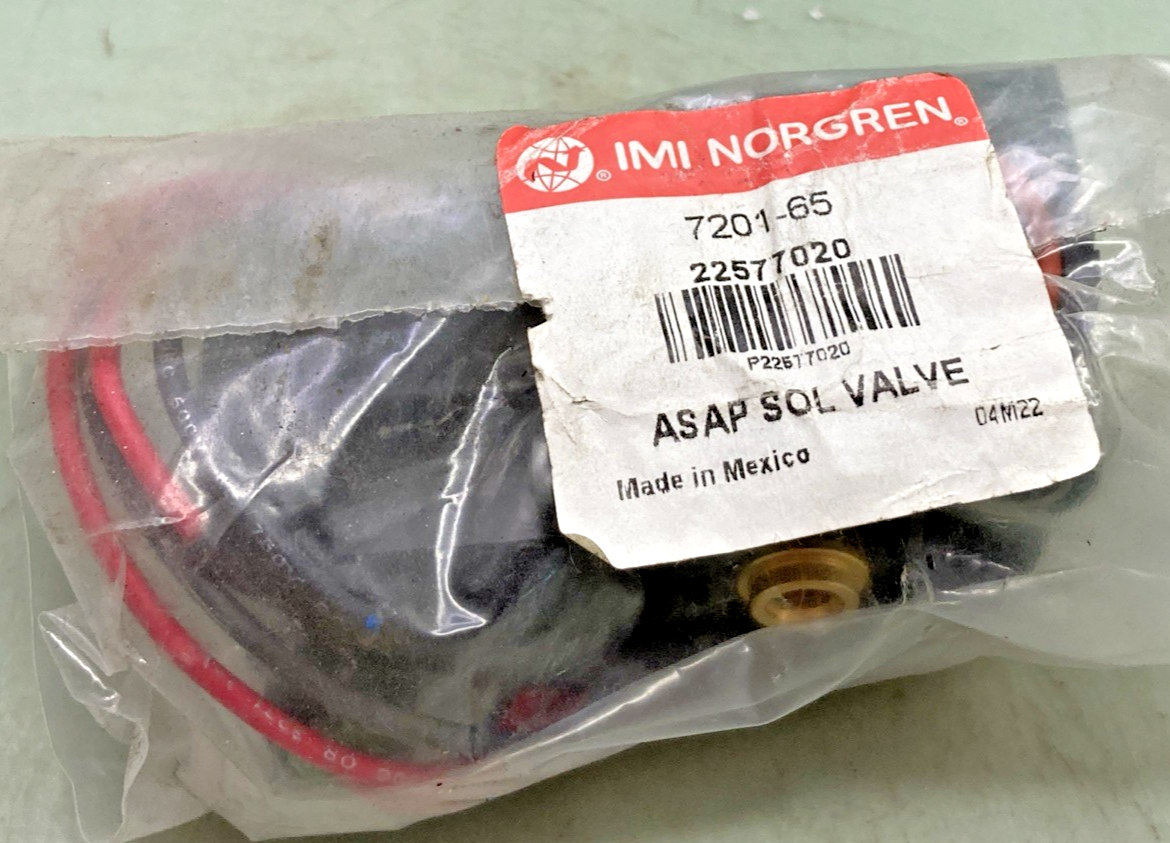 New Genuine IMI Norgren 7201-65 Solenoid Valve
