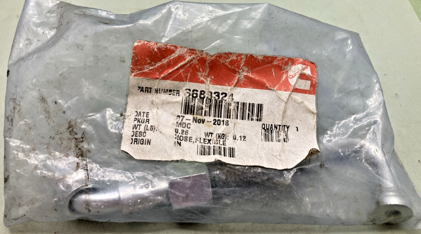 New Genuine Cummins 3683324 Flexible Hose