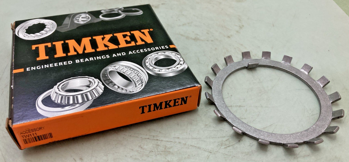 New Genuine Timken TW111 Bearing Lock Washer