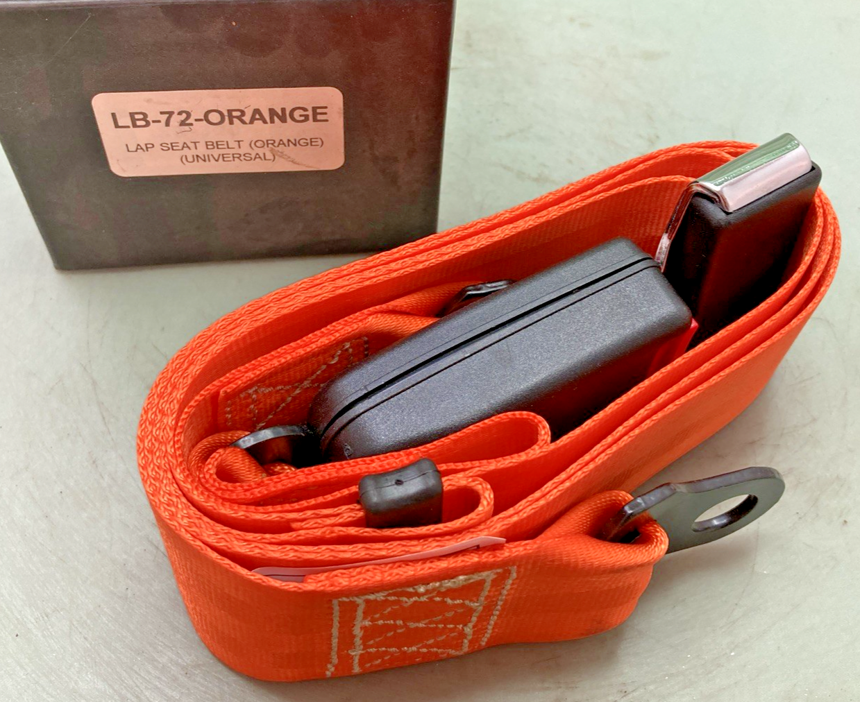 New Genuine Performance Technology Parts LB-72-Orange Forklift Seat Belt