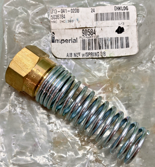 Qty 5 New Genuine Imperial 90584 Nut with Spring