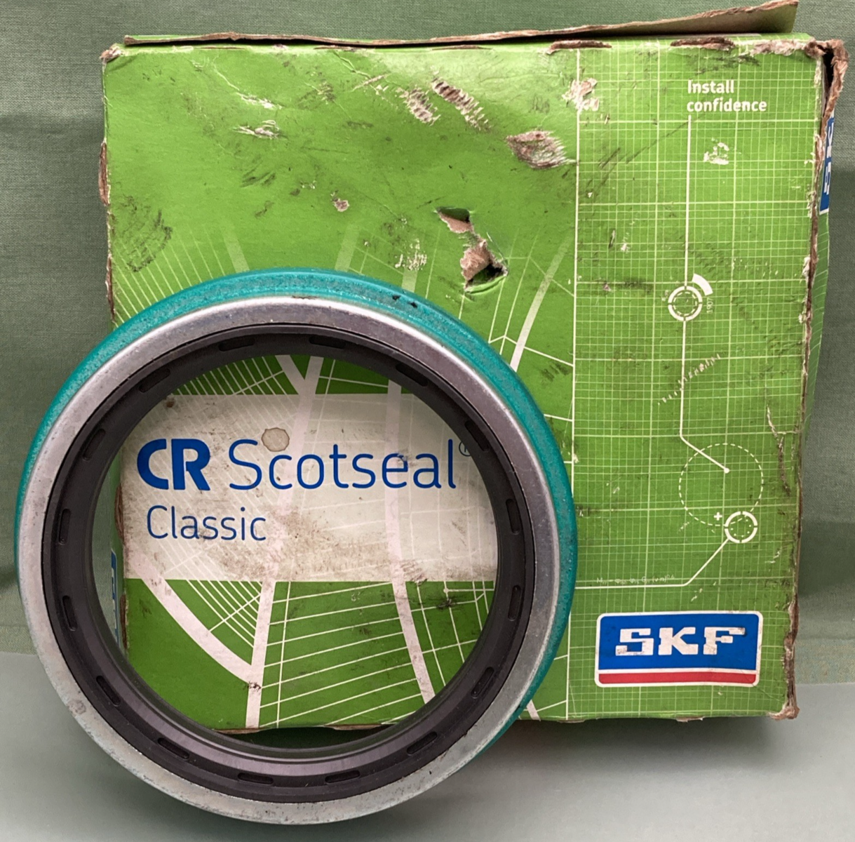 New Genuine SKF 35066 Scotseal Classic Wheel Seal