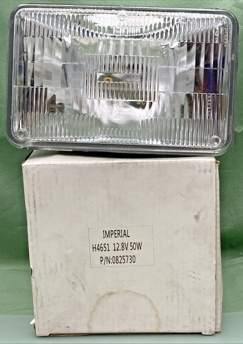 New Genuine Imperial 0825730 Halogen Bulb, H4651 12.8V 50W