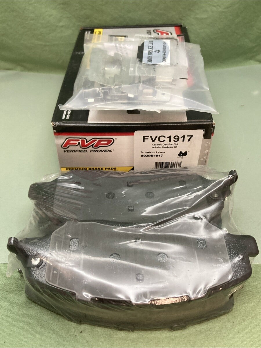 New Genuine FVP FVC1917 Ceramic Disc Brake Pad Set