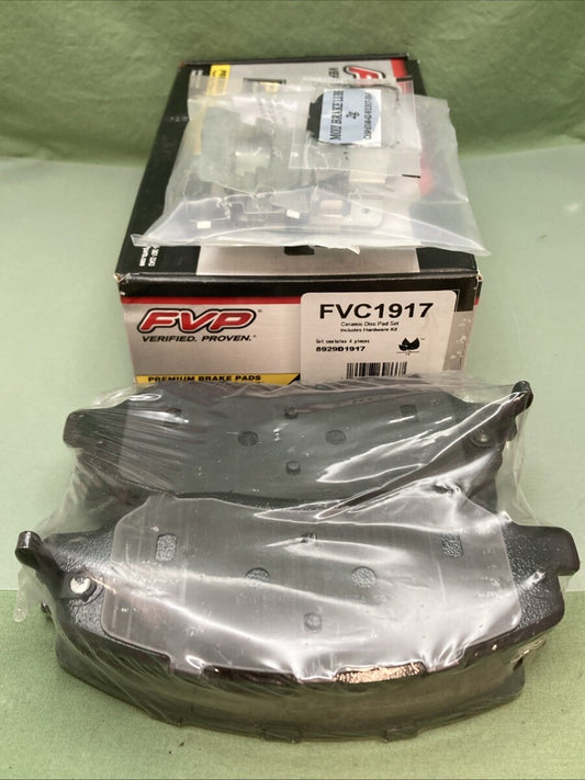 New Genuine FVP FVC1917 Ceramic Disc Brake Pad Set