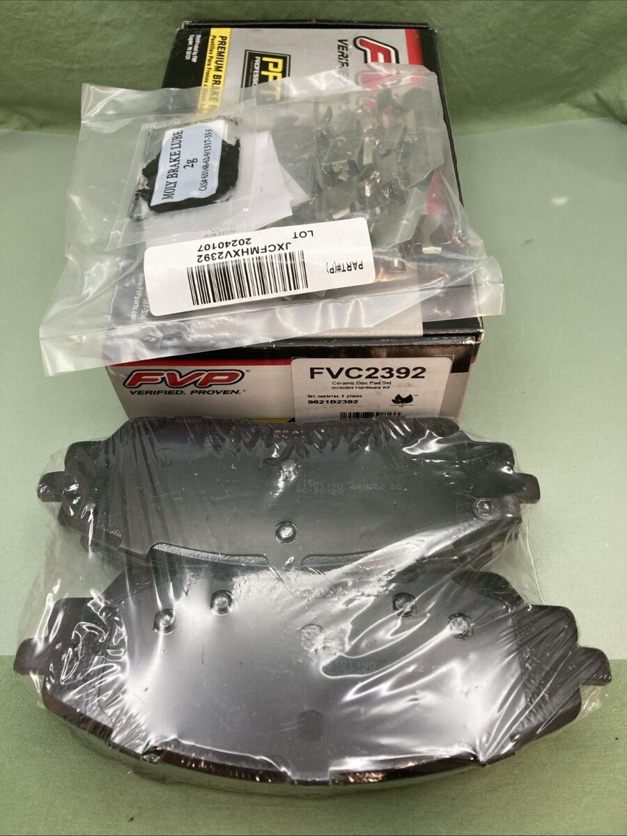 New Genuine FVP FVC2392 Ceramic Disc Brake Pad Set