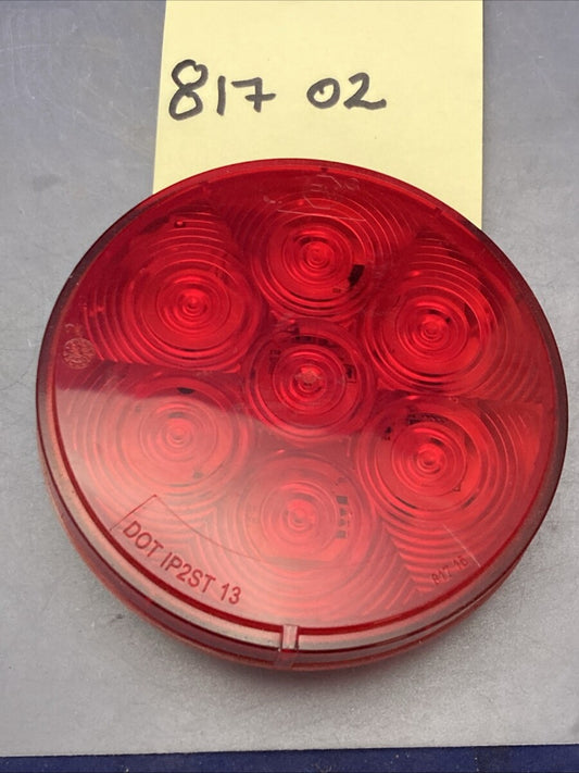 New Replaces Peterson 817 02 4" Round LED Red Tail Light