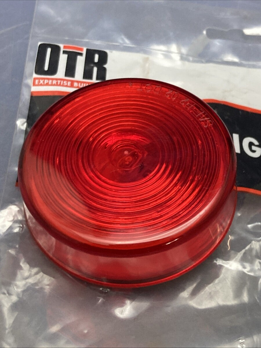 Qty 2 New Genuine OTR PT1000R Clearance Marker Light, 2.5" Round LED