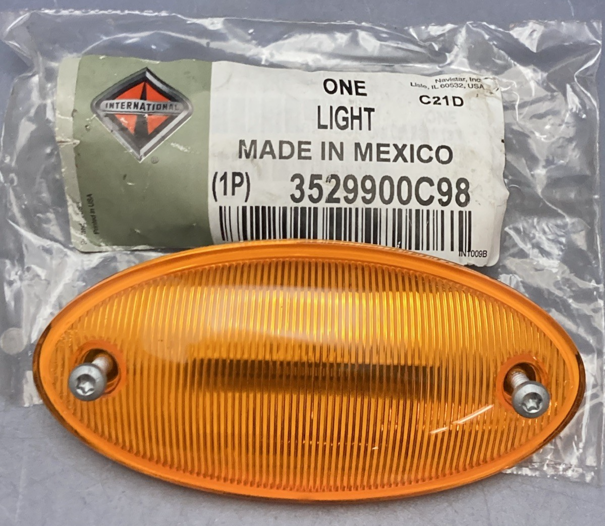 New Genuine International 3529900C98 LED Oval Cab Marker Light