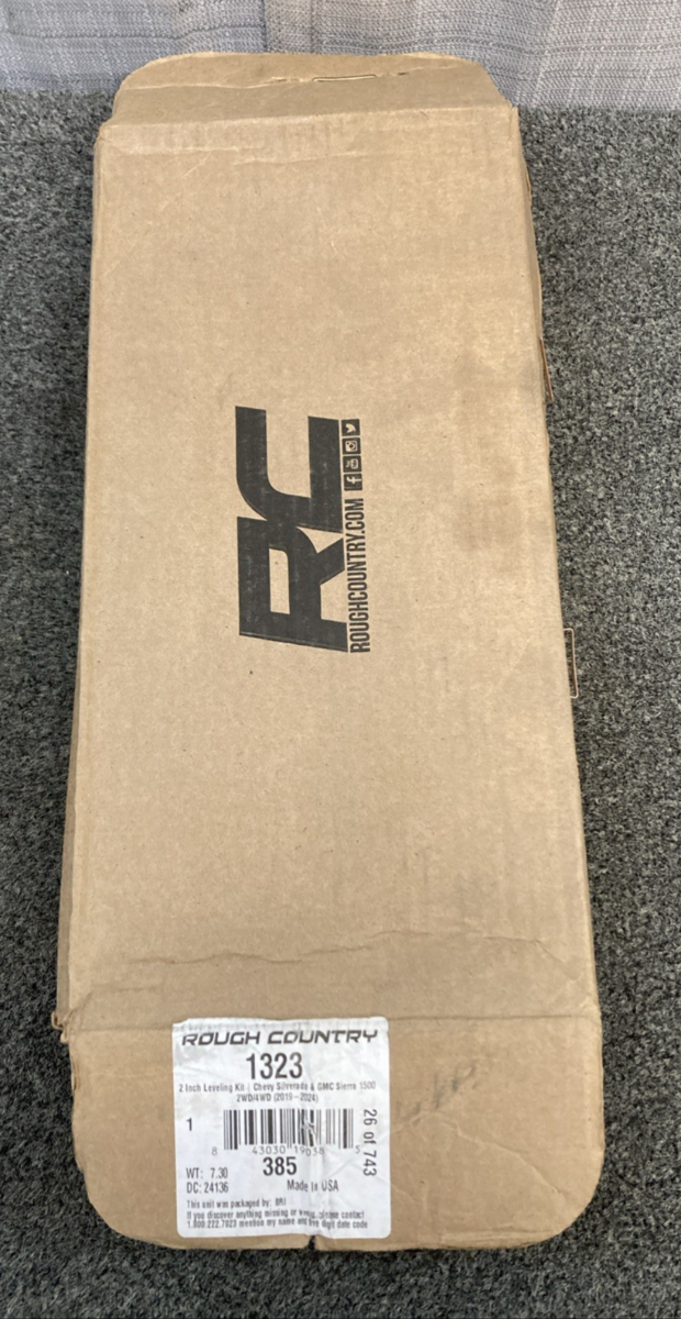 New Genuine Rough Country 1323 2" Leveling Kit Chevy/ GMC 1500 2/4wd 2019-24