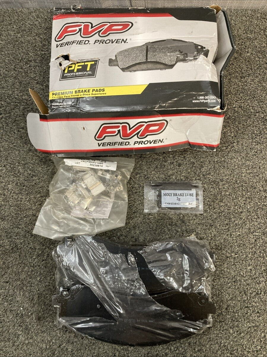 New Genuine FVP FVM2223 Semi-Met Disc Brake Pad Set