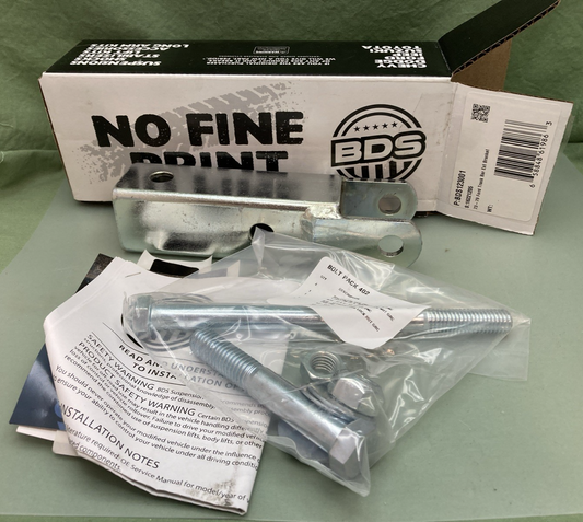 New Genuine BDS BDS123001 Track Bar Ext Bracket for 73-79 Ford