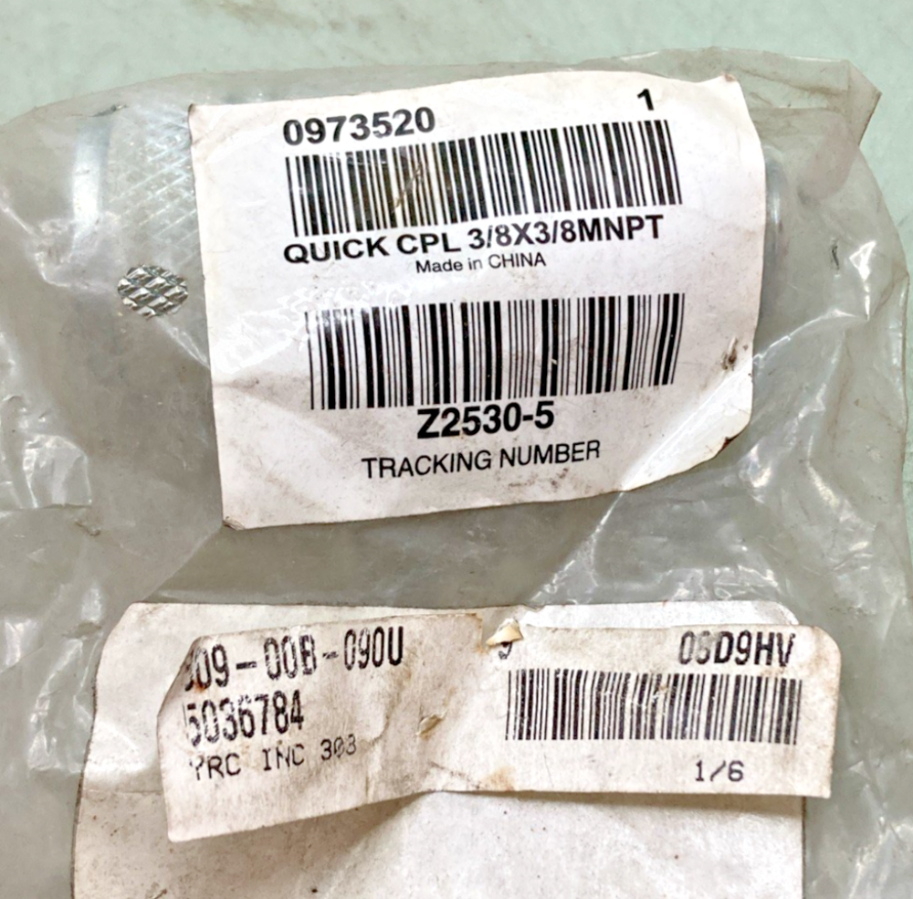 New Replaces Interstate Pneumatics CH681 3/8" Industrial Steel Coupler