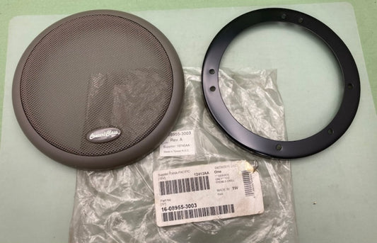 Replaces Peterbilt 16-08955-3003 Speaker Grille 6-1/2" Taupe, Concert Series New