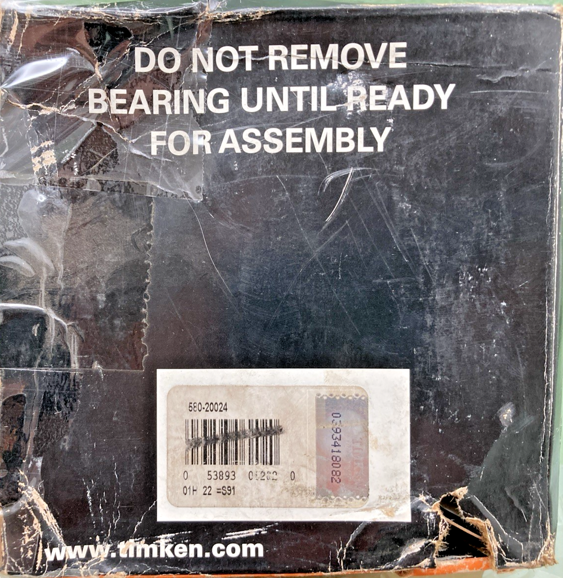 New Genuine Timken 580-20024 Tapered Roller Bearing