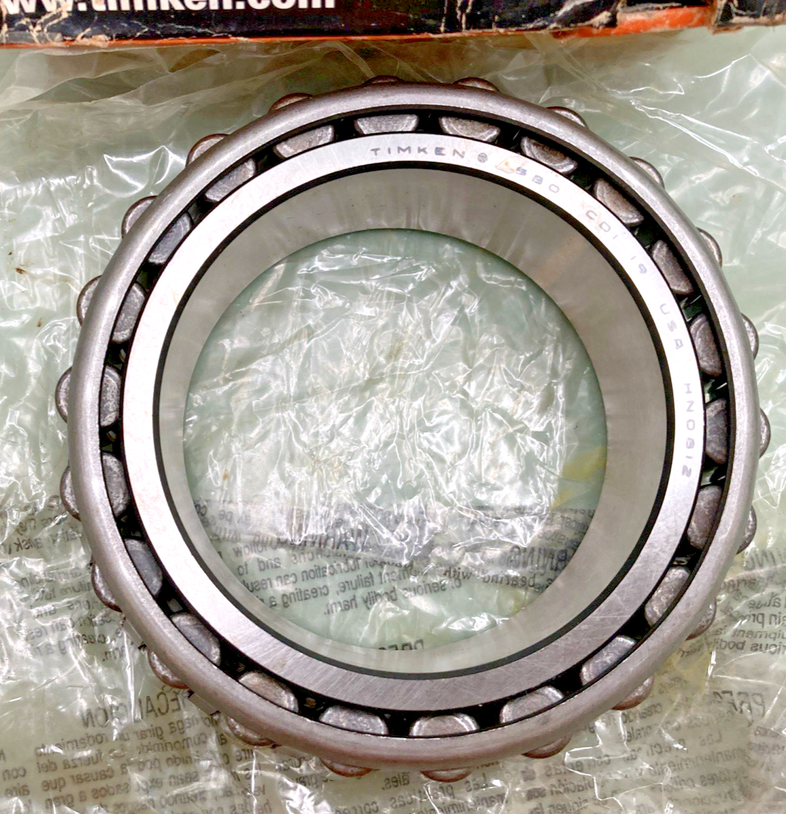 New Genuine Timken 580-20024 Tapered Roller Bearing