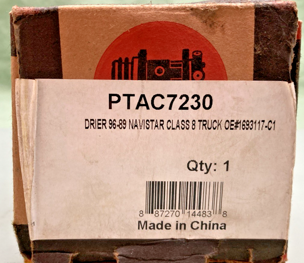 New Genuine OTR PTAC7230 A/C Receiver Drier, Accumulator/ Filter