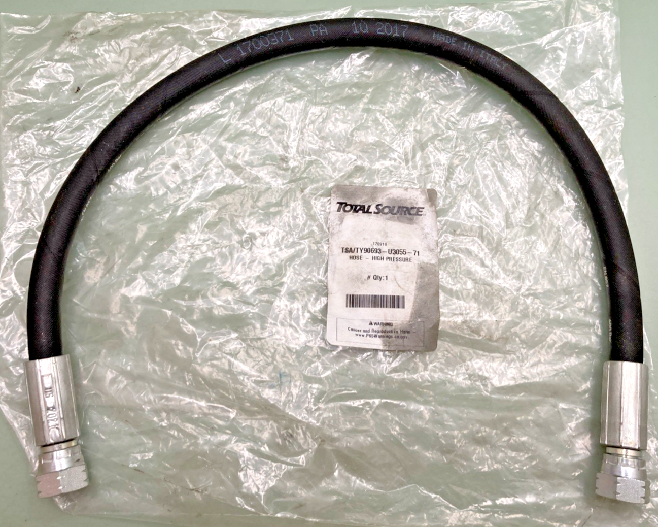 New Genuine Total Source TSA/TY90693-U3055-71 Hose, High PRESSURE