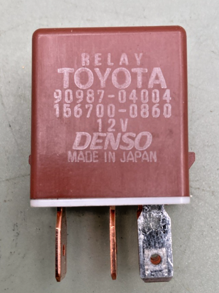 New Genuine Toyota 80987-76002-71 Relay 12V
