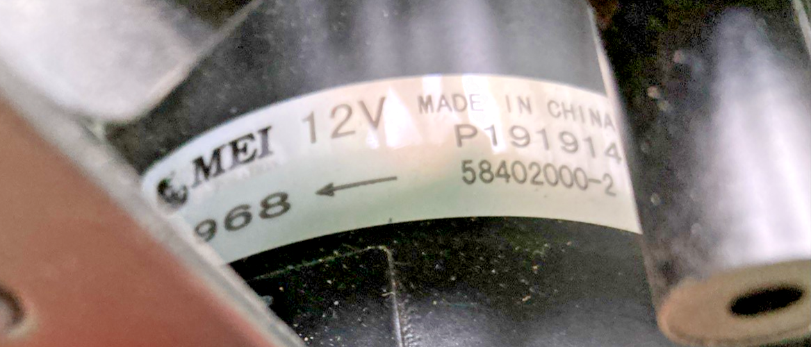 Genuine MEI P191914 58402000-2 Balanced Assy 12V