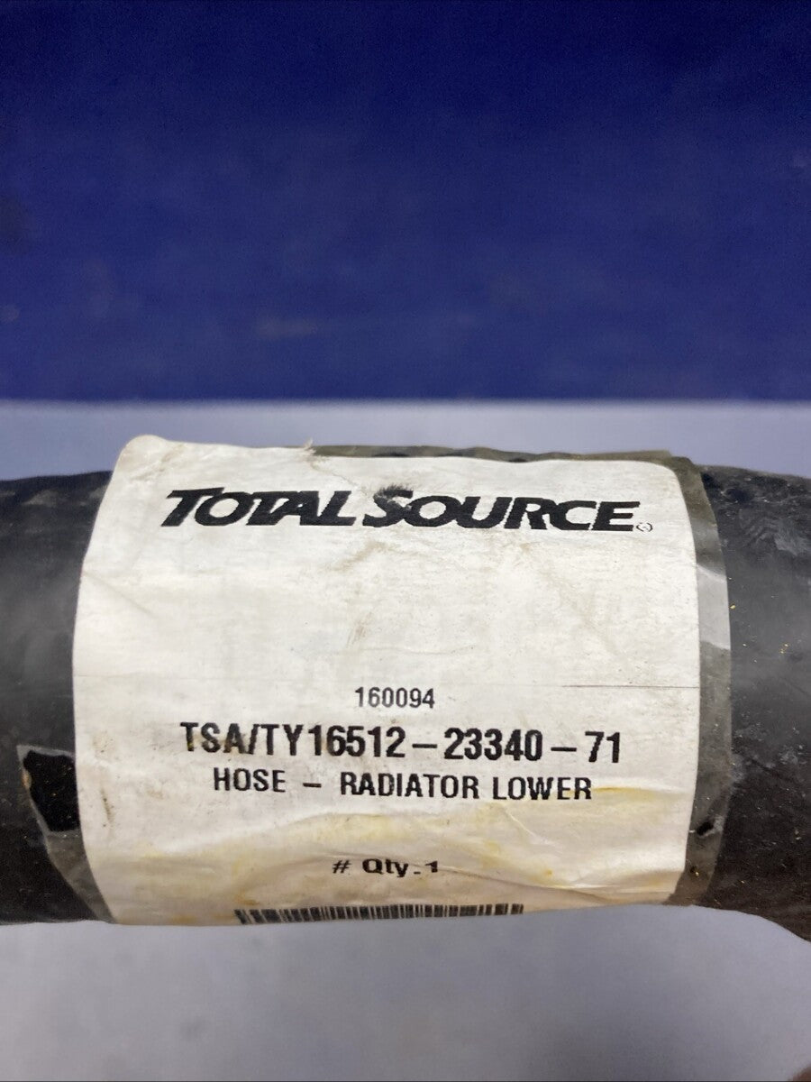 New Genuine Total Source TSA/TY16512-23340-71 Lower Radiator Hose