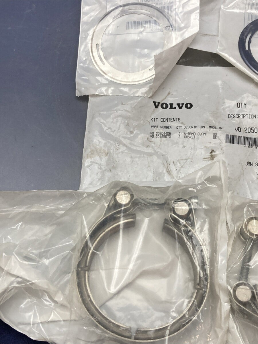 New Genuine Volvo 20501191 V-Band Clamp Kit