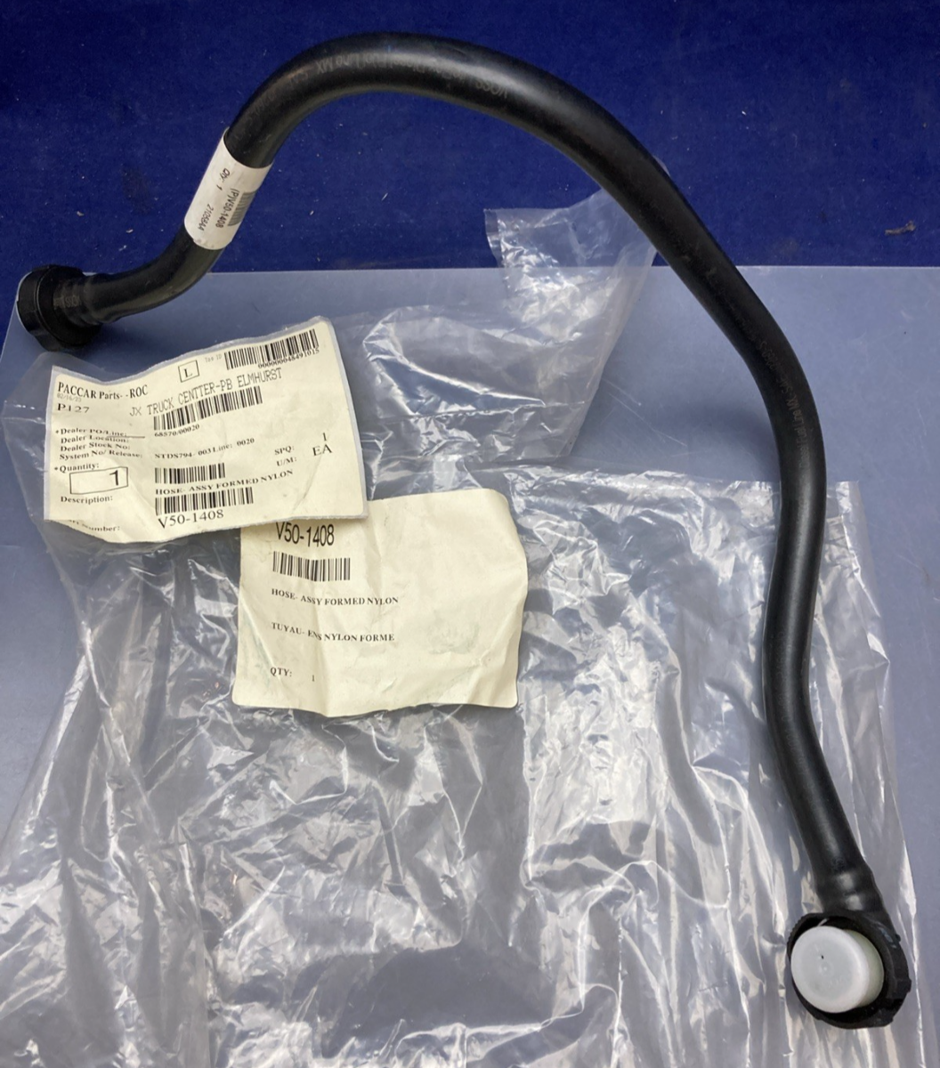 New Genuine Paccar V50-1408 Hose Assembly Formed Nylon