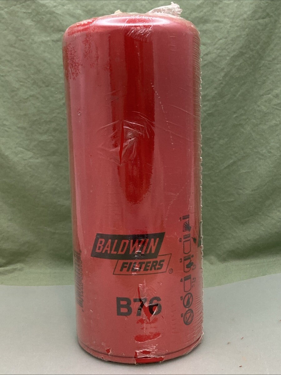 New Genuine Baldwin B76 Spin-on Lube Filter