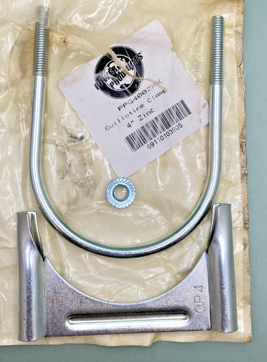 New Genuine Power Products PPG400ZPK Guillotine Clamp 4" Zinc