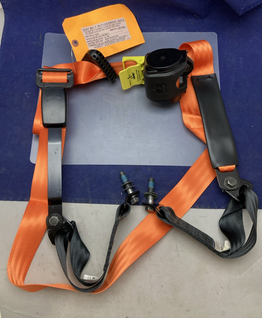 New Genuine Volvo 21114632 Seat Belt Orange