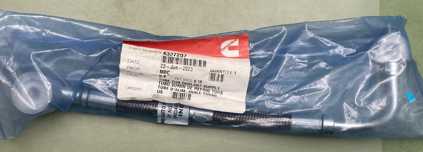 New Genuine Cummins 4337207 Multi-Purpose Hose