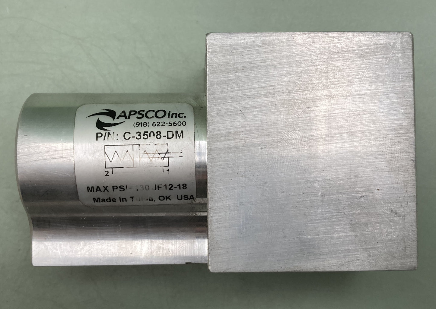 New Genuine Apsco C-3508-DM Air Actuator HYD Pump