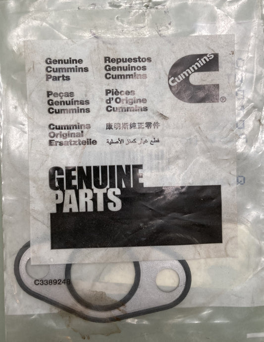 New Genuine Cummins 4973532 Gasket, Oil Cooler Core