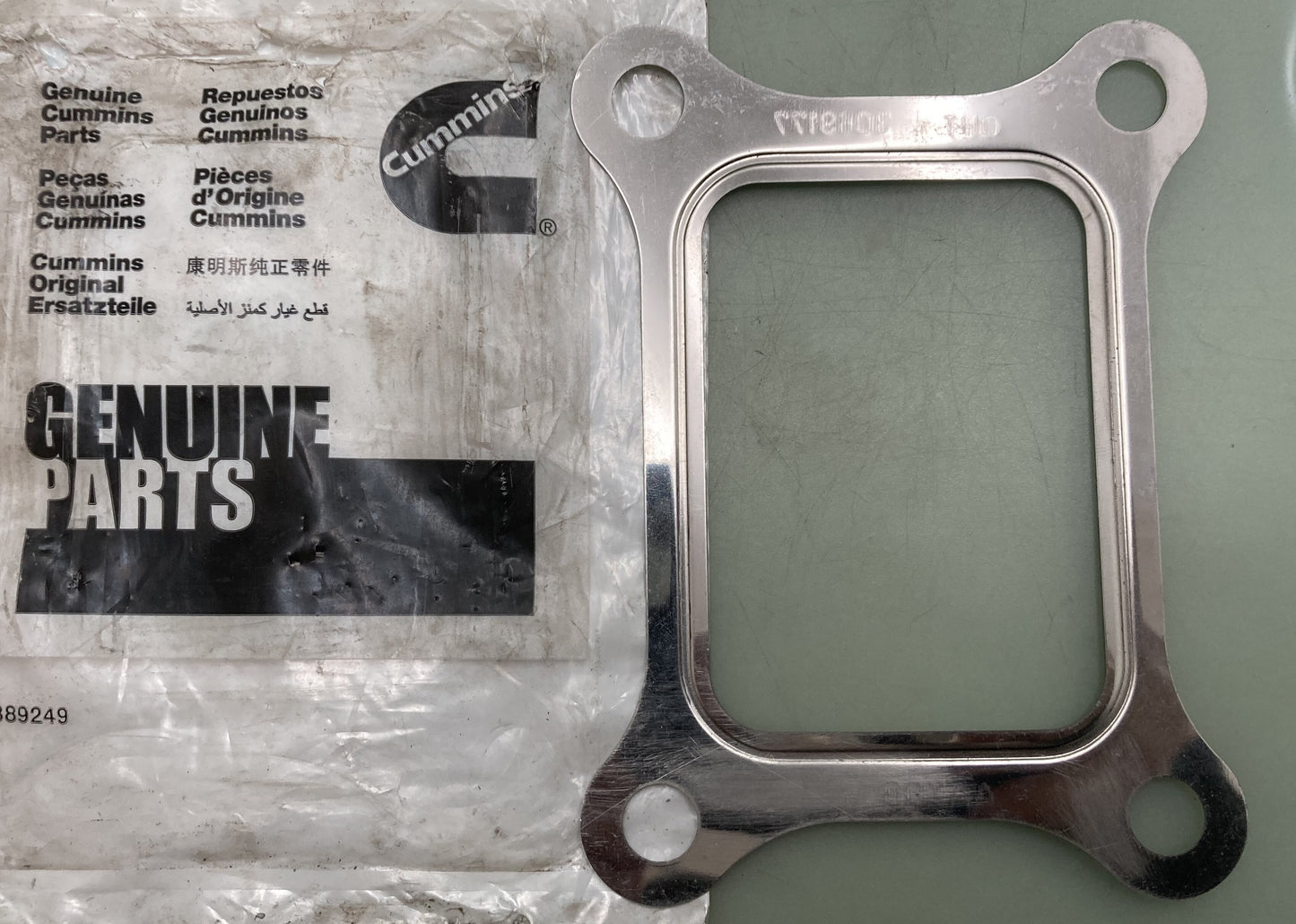 New Genuine Cummins 3069177 Gasket, Turbocharger