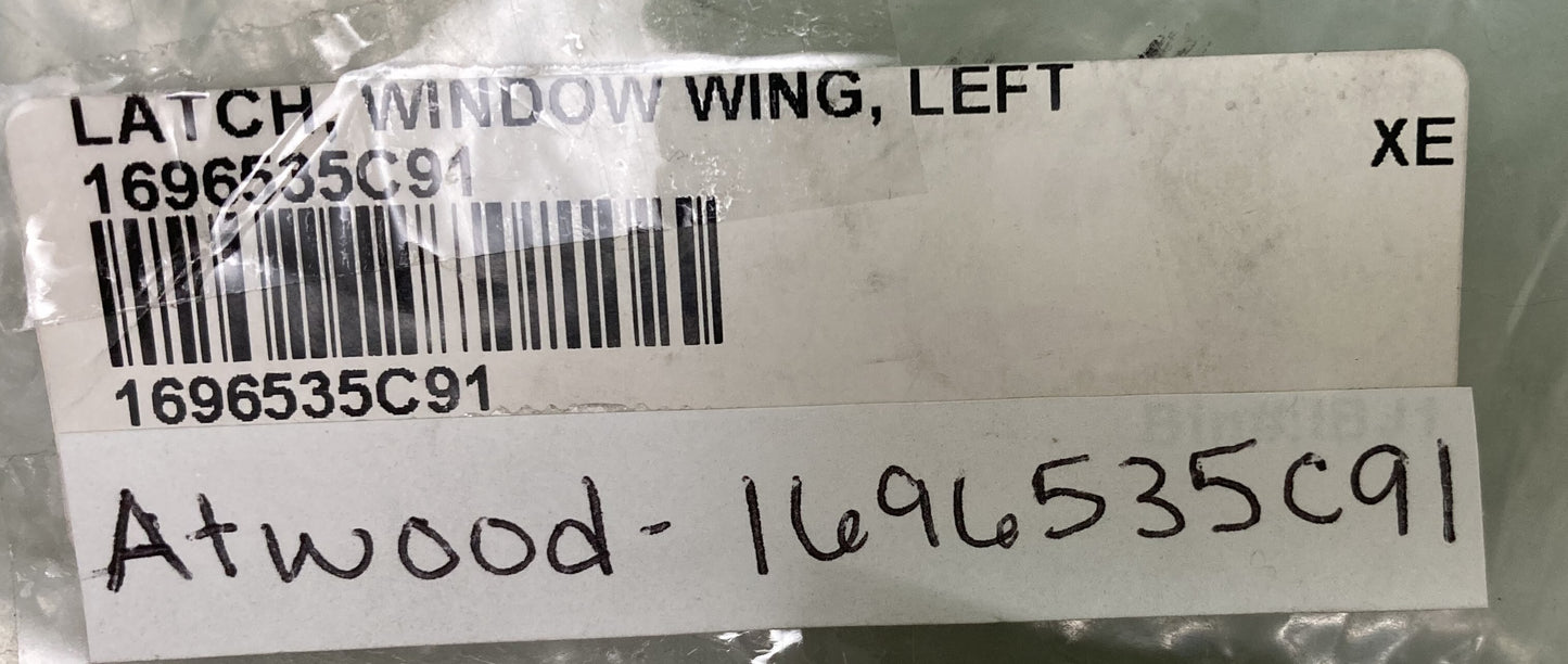 New Genuine Atwood 1696535C91 Latch, Window Wing, Left