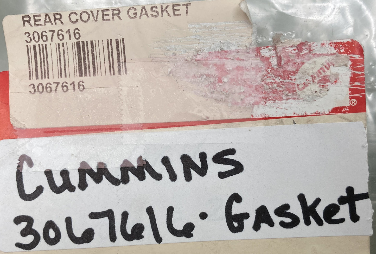 New Genuine Cummins DHLZ 3067616 Rear Seal Gasket Cover