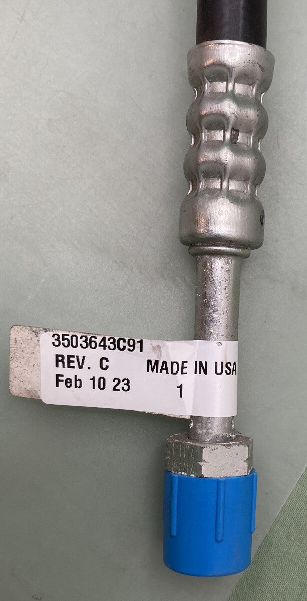 New Genuine International 3503643C91 A/C Hose, Navistar Compatible