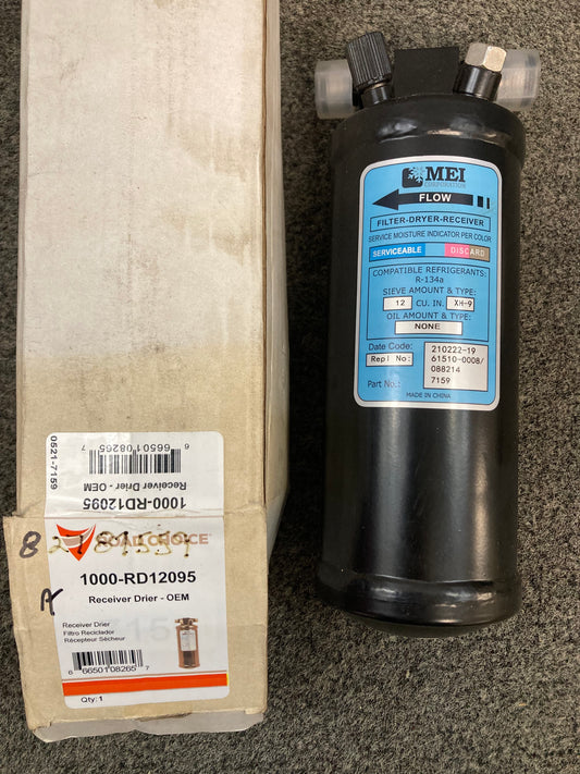 New Genuine Road Choice 1000-RD12095 A/C Receiver Drier for Mack