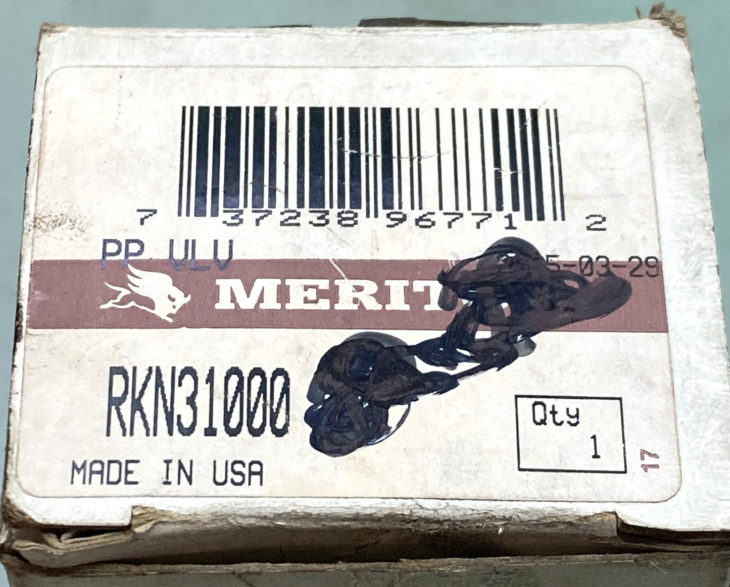 New Genuine Meritor RKN31000 Pressure Protection Valve