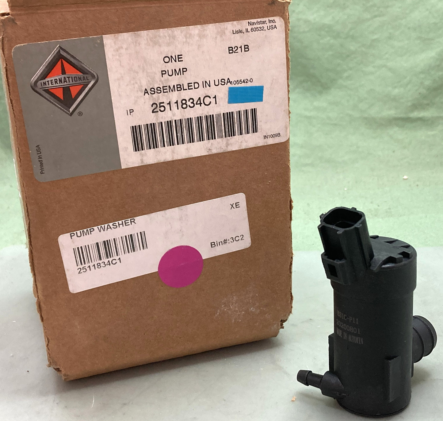 New Genuine International 2511834C1 Pump Washer