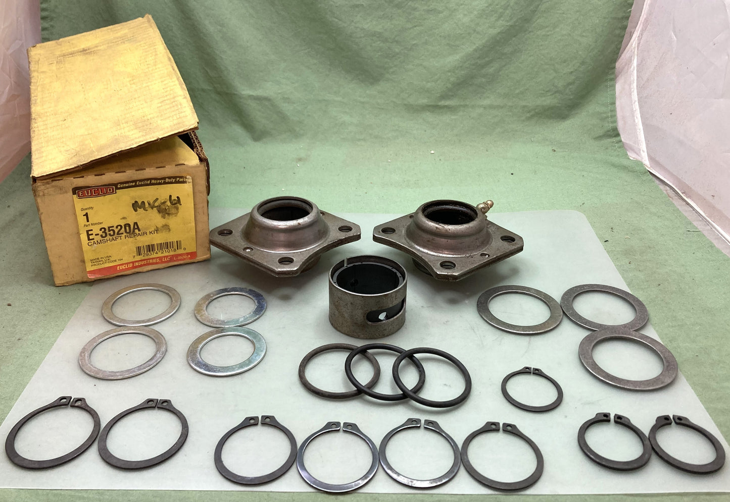 Genuine Eculid E-3520A Camshaft Repair Kit Incomplete Kit