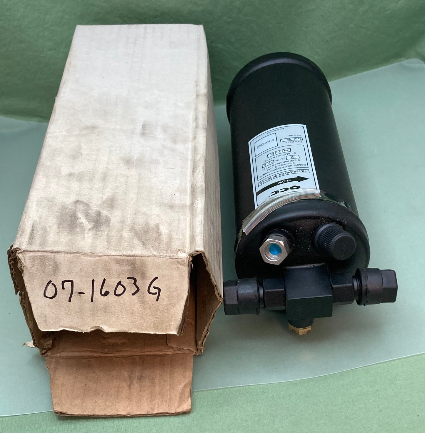 New Genuine Truck Air Parts 07-1603G Receiver Drier No O-Rings