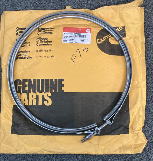 New Genuine Cummins 2871863 V Band Clamp