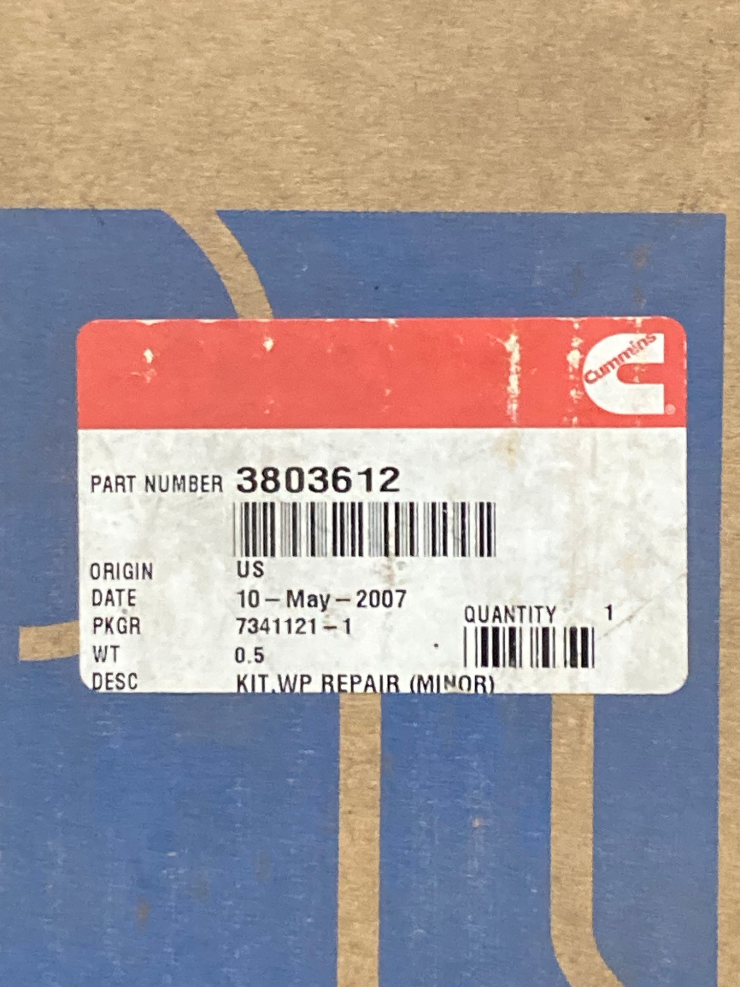 New Genuine Cummins 3803612 Engine Gasket Kit