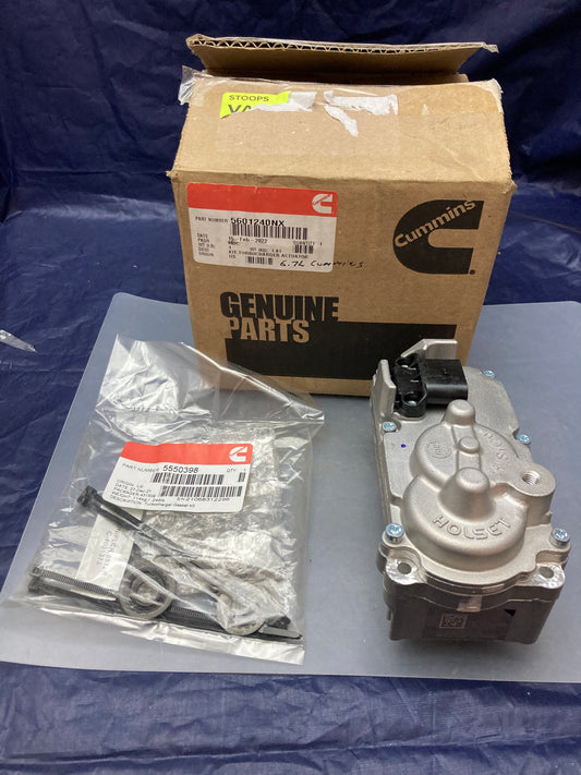 Cummins 5601240NX Turbocharger Actuator New Genuine Incomplete kit