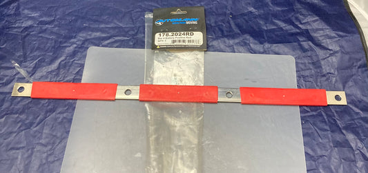 New Genuine Automann 178.2024RD Bar 4 Battery Positive Red